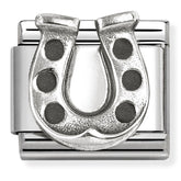 Nomination Composable Classic Link 330101/94 Danish Horseshoe in 925 Silver